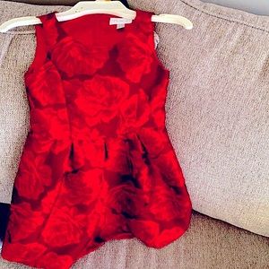 Red Roses 🌹 girls dress